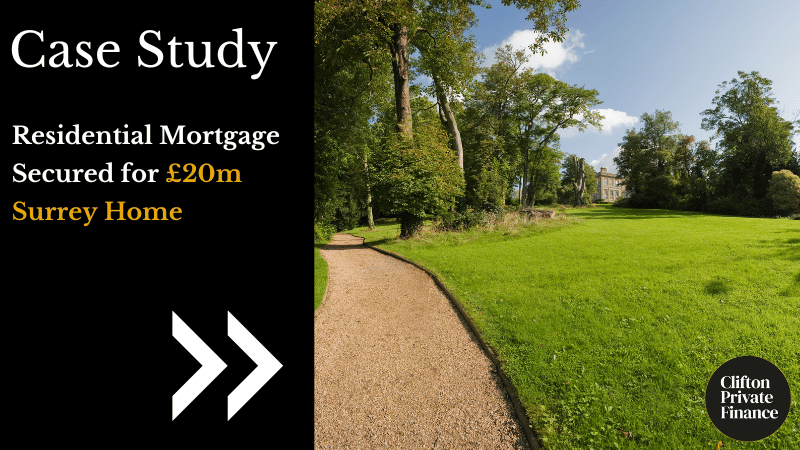 High Value Mortgage Case Study Surrey Home